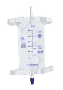 Worek do zbiórki moczu mocowany do nogi 1000 ml