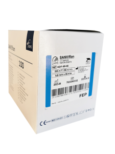 Kaniula SANVIflon jałowa 0,9 x 25 mm (22G) 100 szt.