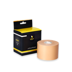Taśma piankowa przeciw otarciom 5 cm x 5 m yellowFOAM