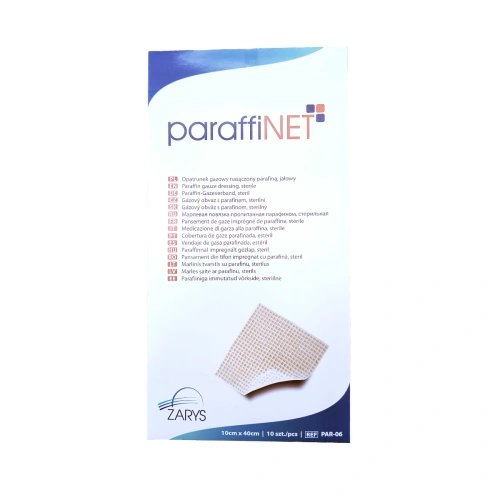 Parafinowy opatrunek Paraffinet 10x40 cm