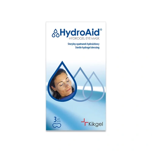 Hydroaid sterylny opatrunek hydrożelowy na oczy