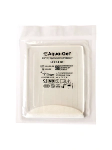 Opatrunek hydrożelowy Aqua-Gel 10x12 cm na oparzenia 1 szt.