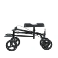 Podpórka czterokolowa aluminiowa z podparciem na kolano Knee Walker (złożona)