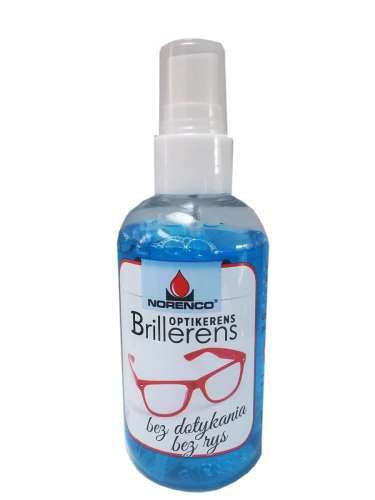 Brillerens 100 ml płyn w sprayu do czyszczenia okularów