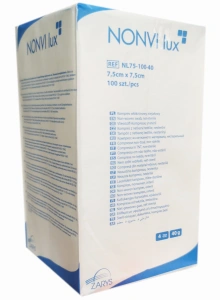 Kompresy włókninowe niejałowe NONVI lux 7,5 x 7,5 cm 40g