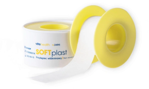 Przylepiec włókninowy Vitahealth SOFTplast 2,5 cm x 5 m
