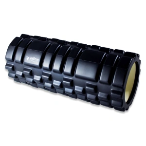 Wałek do masażu yellowROLLER czarny