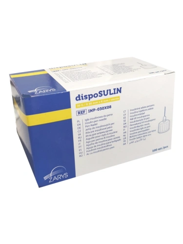 Igły insulinowe do pena 0,3x8 mm