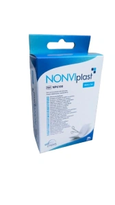 Plaster włókninowy  z opatrunkiem Nonviplast 6 cm x 1 m 