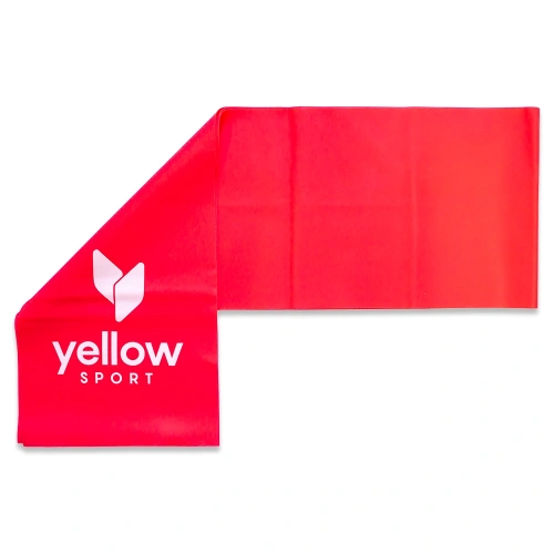 yellowFLAT band taśma do ćwiczeń (2-4 kg) czerwona