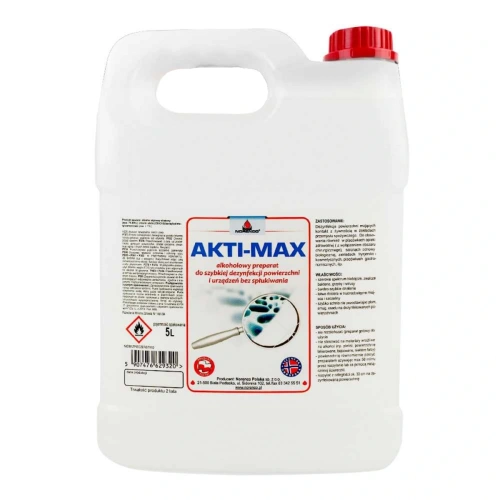 Preparat do dezynfekcji powierzchni AKTI-MAX 5l