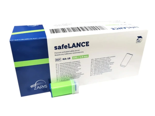 Bezpieczny nakłuwacz automatyczny safeLANCE 23G/1,8 mm