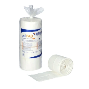 Kompresy z celulozy, perforowane cellPAD 4x5 cm 2 rolki