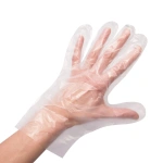 Rękawice foliowe niesterylne z mocnym zgrzewem, op. 100 szt.