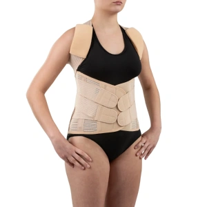 Wysoka sznurówka półsztywna z podpaszkami