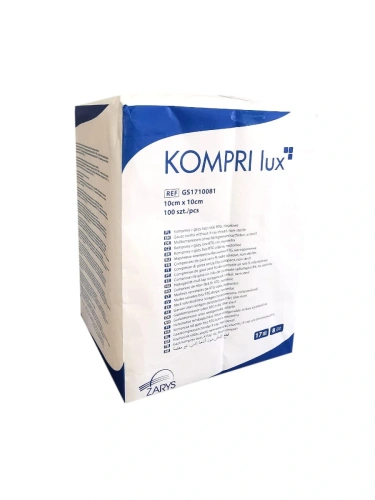 Kompres gazowy niejałowy 10x10 cm 17N8W (GS1710081)