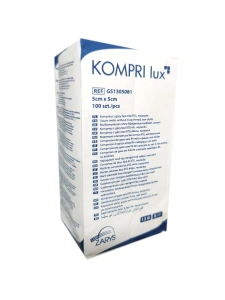 Kompresy gazowe niejałowe 13N 8W (5x5 cm)