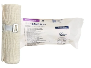 Opaska elastyczna tkana z zapinką elastoBAND FLEX 10 cm x 5 m