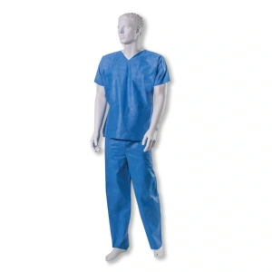 Ubranie operacyjne (bluza + spodnie) z włókniny SMS r. M 