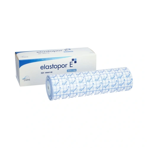 Taśma opatrunkowa włókninowa Elastopor E 25 cmx10 m