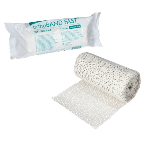 Opaska gipsowa szybkowiążąca 12 cm x 3 m