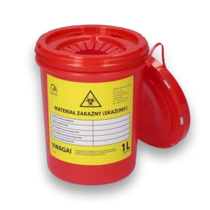 Pojemnik na odpady medyczne poj. 1 l 