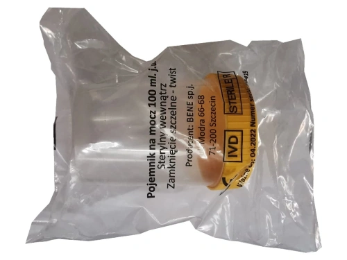 Pojemnik na mocz 100 ml (sterylny)