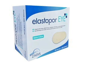 Elastopor Eye opatrunek na oko z wkładem chłonnym 5 x 7,5 cm  50 szt.