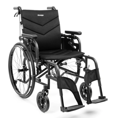 Ultralekki wózek inwalidzki aluminiowy - ELITE-TIM (Przód)