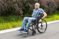 Ultralekki wózek inwalidzki aluminiowy - ELITE-TIM (Ekspozycja)
