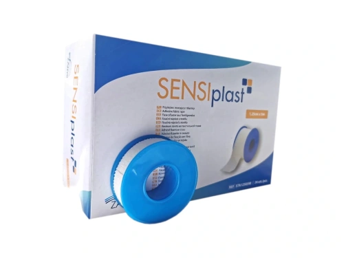 Przylepiec z tkaniny w rolce Sensiplast 1,25 cm x 5 m (opakowanie)