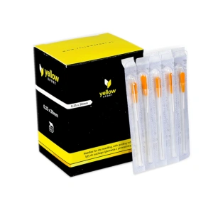 Igły do suchego igłowania yellowSTING z prowadnicą 0,25x30 mm