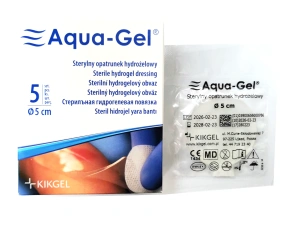 Opatrunek hydrożelowy Aqua-Gel śr. 5 cm na oparzenia 1 szt. 