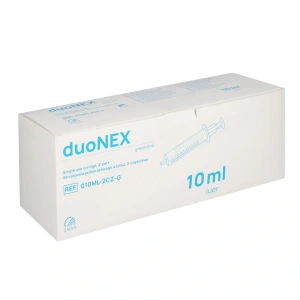 Strzykawka jednorazowa LUER duoNEX 2-częściowa 10 ml, op. 100 szt.