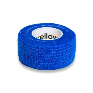Bandaż (opaska) kohezyjny yellowBAND niebieski 2,5 cm x 4,5 m