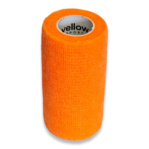 Bandaż (opaska) kohezyjny yellowBAND pomarańczowy 10 cm x 4,5 m