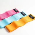Zestaw materiałowych 3 taśm do ćwiczeń yellowHIP Bands