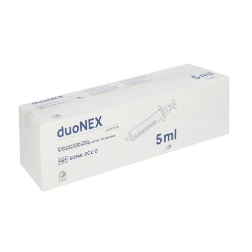 Strzykawka jednorazowa LUER duoNEX 2-częściowa 5 ml (opakowanie)