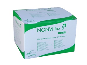 Kompresy włókninowe jałowe NONVI lux S 10x10cm 75 szt. 